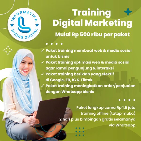 pelatihan digital marketing